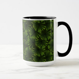Palmblätter Tasse