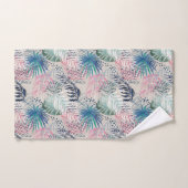 Palmblätter, tropisch, botanisch, Blätter, Badhandtuch Set (Handtuch)