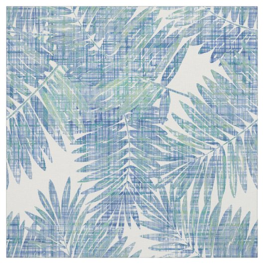 Palmblätter, tropisch, botanisch, bunt stoff (Muster)