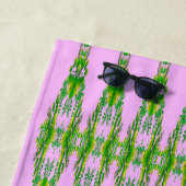 Palmblätterbild für Strandhandtuch (Beispiel)