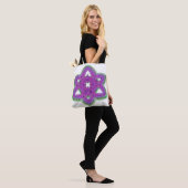 Palmblätterbild für Tote Tasche (Am Model)