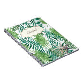 Palmblätterblättern, Starfish, Personalisiert Notizblock (Rechte Seite)