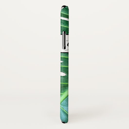 Palmblätterblättern, tropisches Blattwerk, Regenwa Case-Mate iPhone Hülle (Hinten/Rechts)