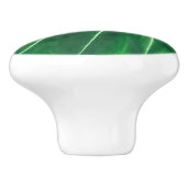 Palmblätterblättern, tropisches Blattwerk, Regenwa Keramikknauf (Seitenansicht)