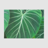 Palmblätterblättern, tropisches Blattwerk, Regenwa Seidenpapier (Vorderseite)
