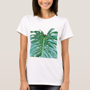 Palmblätterblättern, tropisches Blattwerk, Regenwa T-Shirt