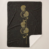 Palmblätterdecke Sherpadecke (Vorderseite)