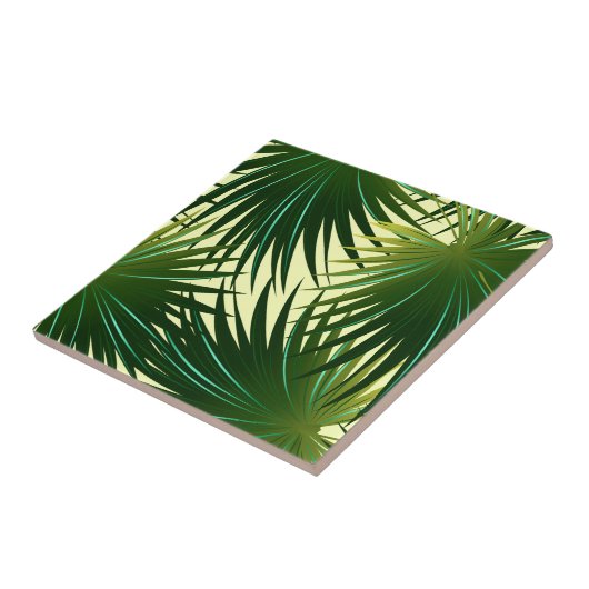 Palmblätterhütte Fliese (Seite)