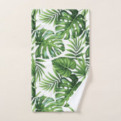 Palmblättern Badhandtuch Set (Handtuch)