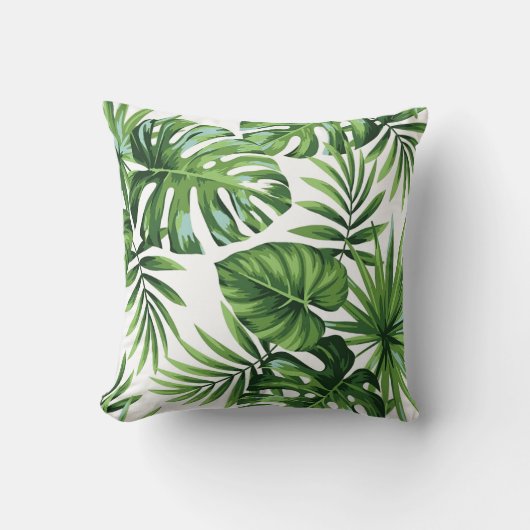 Palmblättern Kissen (Vorderseite)