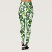 Palmblättern Leggings (Rückseite)