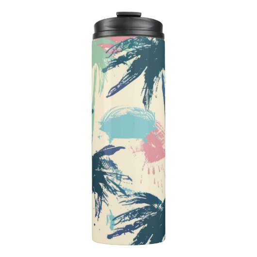 Palmblättrige Kunststoffthermos Thermosbecher (Vorderseite)