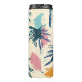 Palmblättrige Kunststoffthermos Thermosbecher (Rückseite)