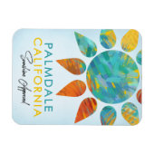 Palmdale California Magnet (Horizontal)