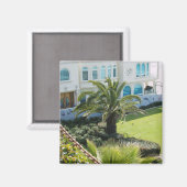 Palme an Oceanside CA Magnet (Vorderseite/Rückseite)