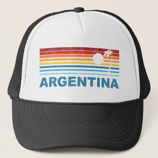 Palme Argentinien Truckerkappe (Vorderseite)