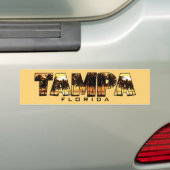 Palme-Autoaufkleber Tampas Florida Autoaufkleber (Auf Auto)