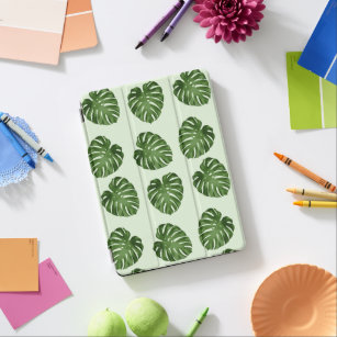 Palme-Blätter, Grüne Blätter, tropisches Muster iPad Air Hülle