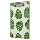 Palme-Blätter, Grüne Blätter, tropisches Muster Klemmbrett (Links)