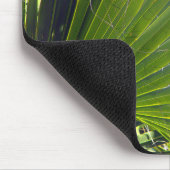 Palme Blätter, Meeresbrise Mousepad (Ecke)