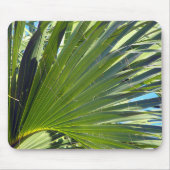 Palme Blätter, Meeresbrise Mousepad (Vorne)