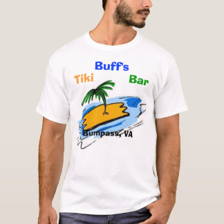 Palme, Büffelleder, Tiki, Bar, Bumpass, VA T-Shirt
