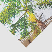 Palme des tropischen Gewebepapiers Seidenpapier (Ausschnitt)