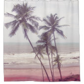Palme Duschvorhang (Vorderseite)