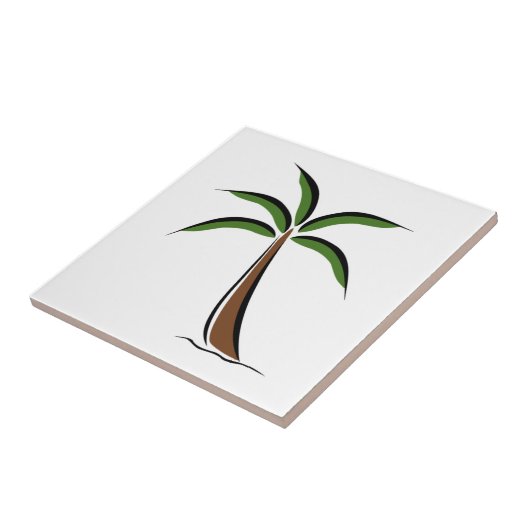 Palme Fliese (Seite)