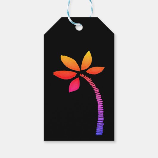 Palme Geschenkanhänger (Vorderseite)