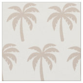 Palme-Gewebe TANs beige Stoff (Nahaufnahme)