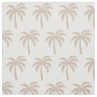 Palme-Gewebe TANs beige Stoff