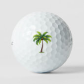Palme Golfball (Vorderseite)