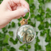 Palme Haeckel Schlüsselanhänger (Hand)