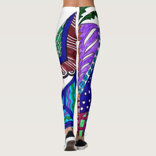 Palme-Haus Leggings (Rückseite)
