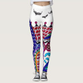 Palme-Haus Leggings (Vorderseite)