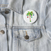 Palme hawaii Strand tropisch x Button (Beispiel)