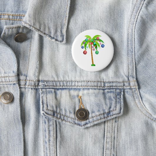 Palme hawaii Strand tropisch x Button (Beispiel)