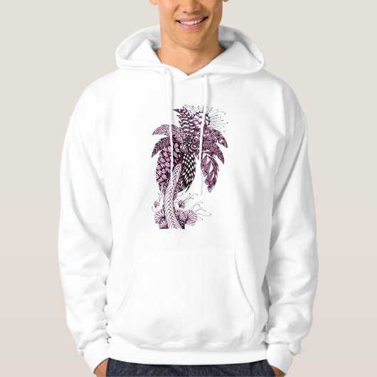 Palme Hoodie (Vorderseite)