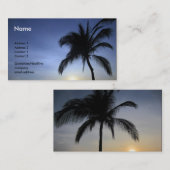 Palme I Visitenkarte (Vorne/Hinten)