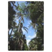 Palme-Klemmbrett Klemmbrett (Rückseite)