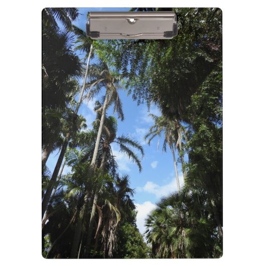 Palme-Klemmbrett Klemmbrett (Vorderseite)