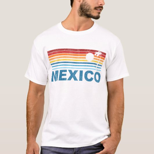 Palme Mexiko T-Shirt (Vorderseite)