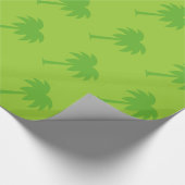 Palme-Muster-Packpapier Geschenkpapier (Ecke)