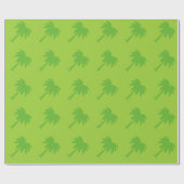 Palme-Muster-Packpapier Geschenkpapier (Flach)