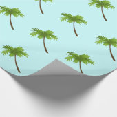 Palme-Packpapier Geschenkpapier (Ecke)