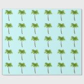 Palme-Packpapier Geschenkpapier (Flach)