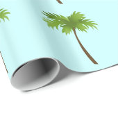 Palme-Packpapier Geschenkpapier (Rolleneckpunkt)