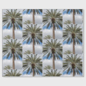 Palme-Packpapier Geschenkpapier (Flach)