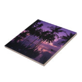 Palme-Reflexion Fliese (Seite)